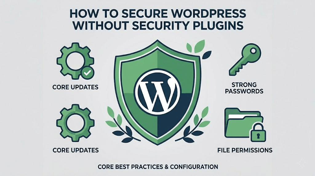 How to Secure WordPress Without Security Plugins